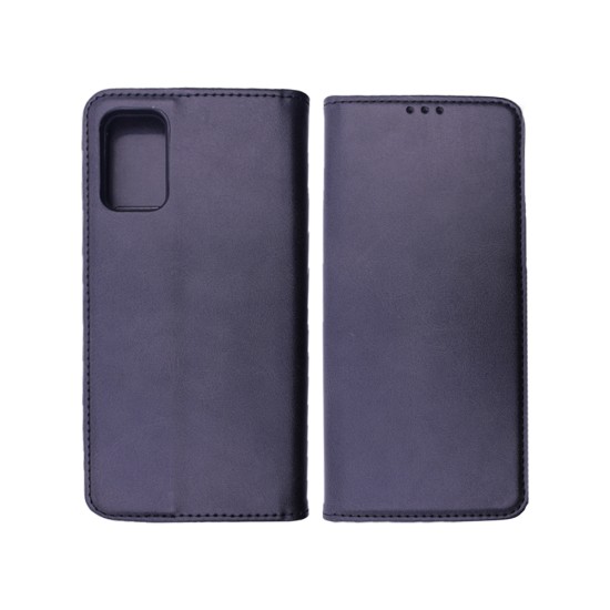 Capa Flip de Couro com Bolso Interno para Samsung Galaxy S20 Plus Preto